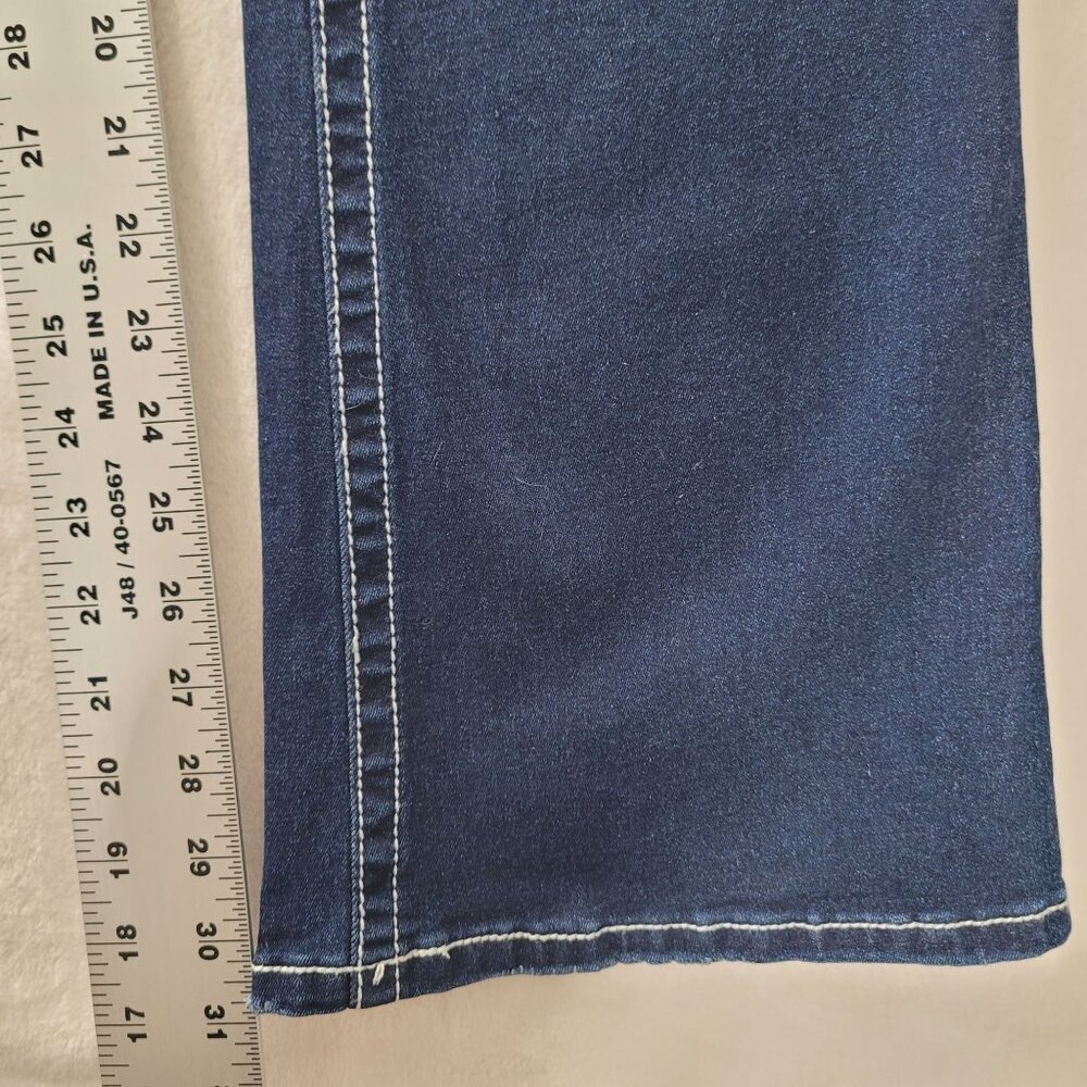 Legend Women's Dark Blue Flare Denim Jeans Size 9 NWT - Picture 9 of 12